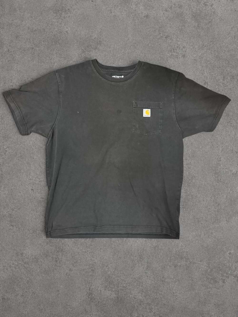 Carhartt Loose Fit Heavyweight Pocket T-Shirt Faded Black